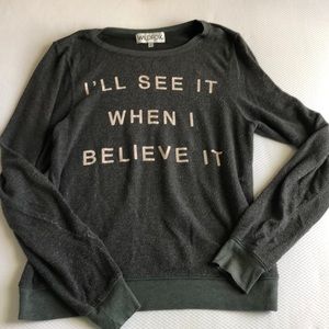 Wildfox baggy beach jumper